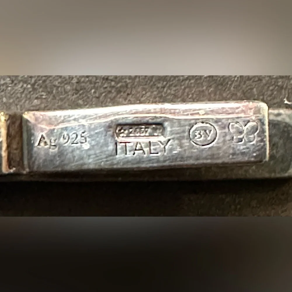 Bottega Veneta Silver Tie Clip